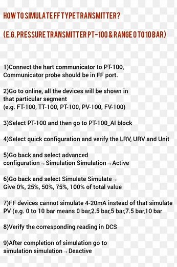 Foundation Fieldbus Transmitter Calibration | Foundation Fieldbus Transmitter simulation | FF Device