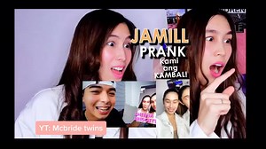 #Jamill prank! 😱 #twinsprank #fyp #foryourpage #twinschallenge #prank FULL VIDEO ON OUR YOUTUBE CHANNEL! @brigittemcbride_ @sheenamcbride