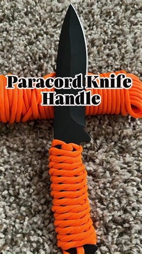 22K views · 339 reactions | Paracord Knife Handle #paracord #campingtips #simpleknot #diy #fypシ゚ #reelsviralシ | Nots | Facebook