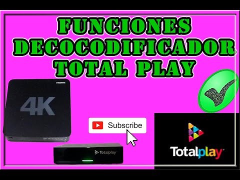 como funciona Decodificador Total play 4K - CONFIGURAR Deco, RED WIFI y cambio de contraseña