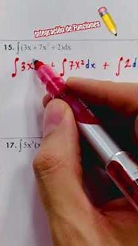 Integral Calculus. Integration of Direct Algebraic Functions. #shorts #emmanuelasesorias #math