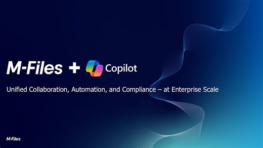 Unlocking the power of AI with Microsoft Copilot and M-Files