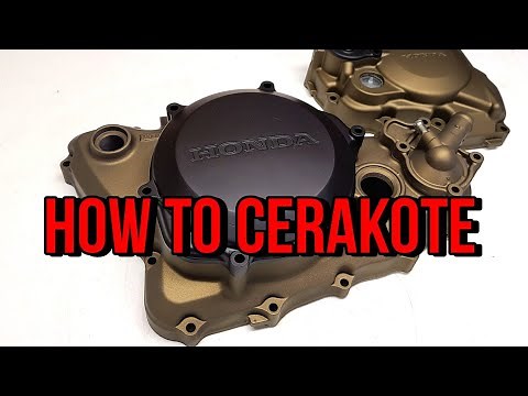 HOW TO CERAKOTE MOTORCYCLE PARTS