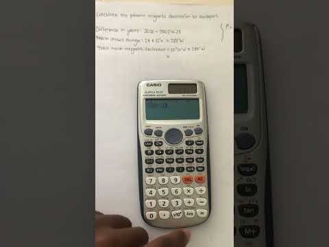 Easiest Way To Calculate Magnetic Declination For Geography Gr12