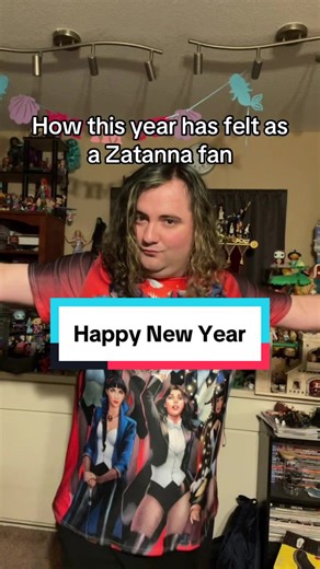Her mini, all the new accounts and people talking about her, edits, new action figures, like a Zatanna year for the books. Thanks y’all for making it a great #zatanna year 🩵 #dccomics #kitzatara #happynewyear #zatannazatara
