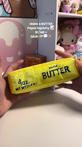 Make a Butter Squishy: DIY & Q&A!