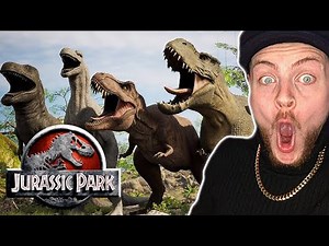 EVOLUTION of T REX in MOVIES & TV Size Comparison 1918 2022 REACTION
