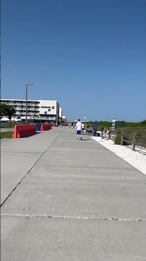 Relaxing Wildwood crest bike path stroll! ￼ #Wildwood #Wildwood2025 #WildwoodBoardwalk