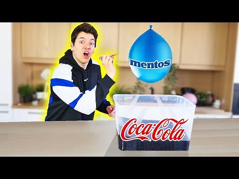 ZROBIŁEM NAJLEPSZY EKSPERYMENT Z COCA COLĄ I MENTOSAMI!