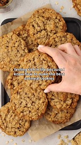 No more dry, flavorless oatmeal cookies. I’ve tested and tweaked these chewy oatmeal cookies until they were share-worthy! 🙌🏼 Now you can make the best oatmeal cookie recipe in under 20 minutes from start to finish 😋🍪 Find this recipe and 60 others in my newest dessert cookbook! Comment “Sweet” to order! https://shop.thefirstyearblog.com #foodblogger #michiganblogger #oatmealcookies #20minuterecipes #cookbook | The First Year