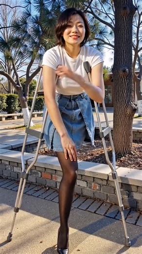 Amputee Charm on Instagram: "#amputeewoman #shd"