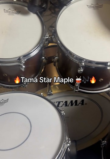 🔥Tama Star Maple - sound🎶🥁 #tamadrums #tamadrumsofficial #tamastar #tamasound #drums #drumtones #drumtuning #drumsound #soundcheck #remodrumheads #meinlcymbals @Meinl Cymbals @tama_germany