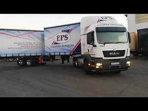 Super Link right side reverse between trailers #ParkingSkills🚛🇿🇦