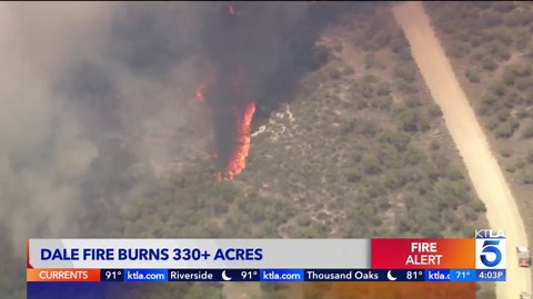 Evacs ordered as fires erupt, combine in Riverside County