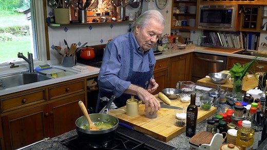 Hello. When I worked at Howard Johnson’s we made New England Clam Chowder. I hope you will try this with your family and friends. Have a good day. -JP | Jacques Pépin