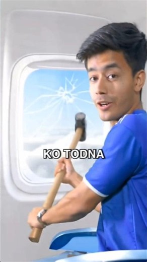 Can You Break An Airplane Window? | #shorts #viral