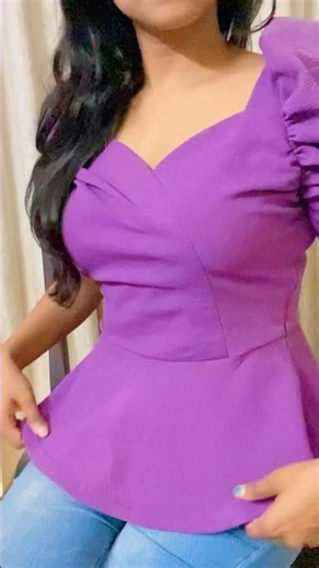 This Sweetheart Neck Peplum Top is Literally Perfect || Try-On