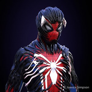 Venom Symbiote Transformation, Joence  Simpson