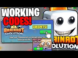 *NEW* ALL WORKING CODES FOR BRAINROT EVOLUTION IN 2026! ROBLOX BRAINROT EVOLUTION CODES