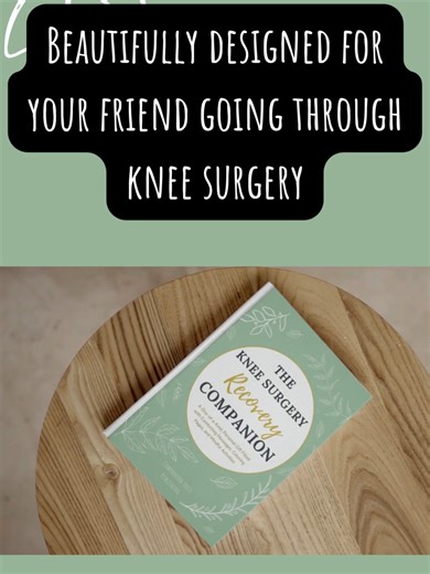 Check out our recovery companion. Watch to the end. Link in Bio. #KneeSurgeryRecovery #RecoveryCompanion #HealingJourney #PostSurgeryCare