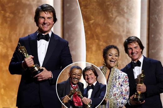 Tom Cruise finally gets his Oscar moment with a lifetime achievement trophy at the Governors Awards