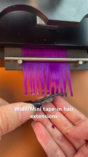 Hair extensions 💖💖#hair #hairstyle #diy #tutorial #hairextensions #tape #tools #extension #wow