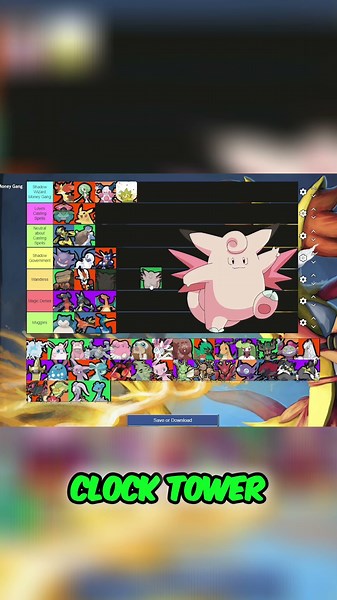 Clefable's Magic Potential: High Clock Tower or Shadow Wizard? #shorts