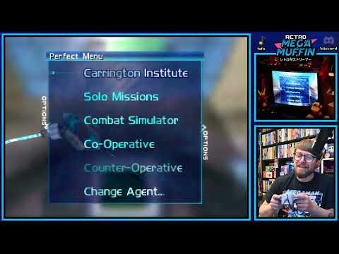 Ep464 Perfect Dark on [N64] - First Playthrough - Real Hardware