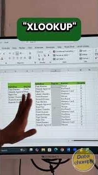 Vlookup vs Hlookup in Excel !! #datachampp #excel #vlookup