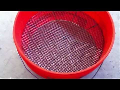 Homemade Bucket Gold Classifier