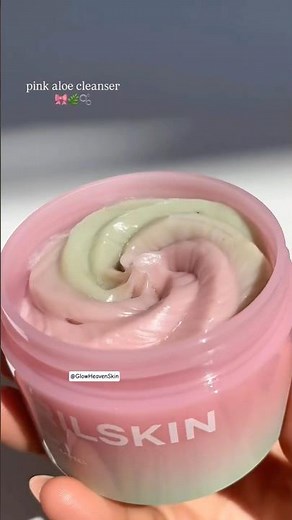 APRILSKIN Pink Aloe Pack Cleanser Review 🩷💚
