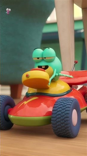 Hop and Zip on Zip Line Express, Kids Funny Animation #shorts #cartoonforkids #funnyclips #trending