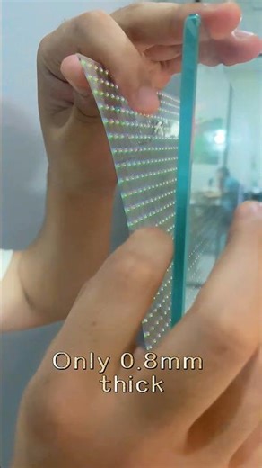Paper-thin, only 0.8mm thick. #digital display #Stage LED screen #Advertising display #led