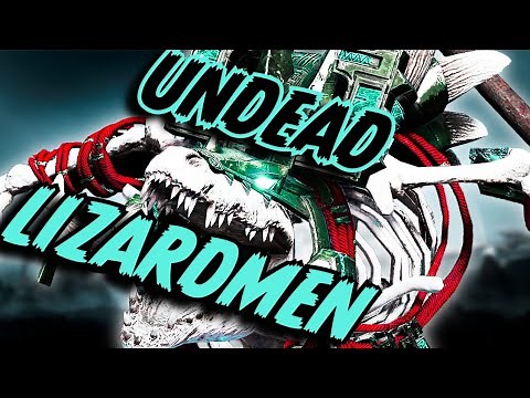Breathtaking Undead Lizardmen! Relics of Azatlatlan Mod | TW Warhammer 3