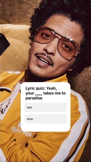 Complete the lyric - Locked Out Of Heaven