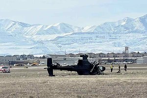 Utah National Guard Apache crashes during routine training mission; 2 pilots hospitalized - East Idaho News