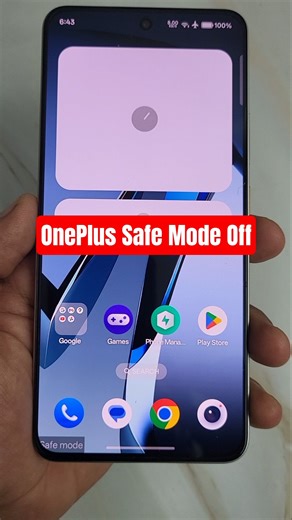oneplus safe mode off #safemode #oneplus #android