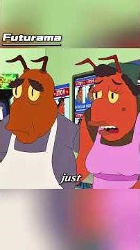Flypaper Hanging In The Ceiling #futurama #animation #darkhumor #professor #farnsworth #mystery