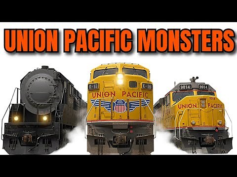 Rail Monsters: Union Pacific's Insane Superpower Beasts!"