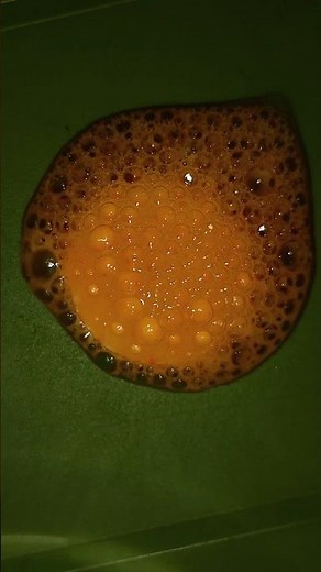 Effervescent Tablet Reaction With Vinegar #shorts