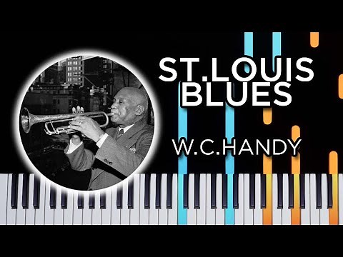St. Louis Blues (W.C. Handy) - Piano Tutorial
