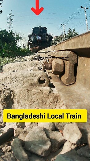 390K views · 1.7K reactions | Jumping rail line full loaded train.. #trains #risk #reels #UnitedStates #railtrack | Bangladesh Train Travel life | Facebook