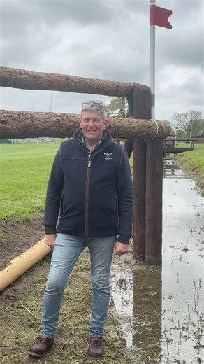 Come and see just how big a couple of the fences for this weeks cross country really are! | Badminton Horse Trials