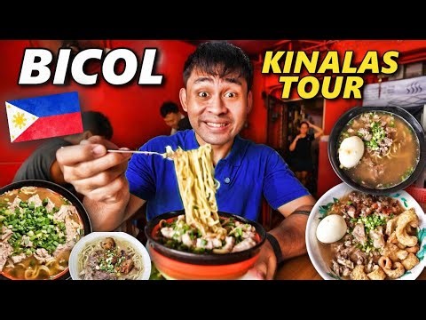 Ultimate Bicol KINALAS Tour in Naga! Eating 4 Best KINALAS in Bicol🇵🇭 Better than Mami?