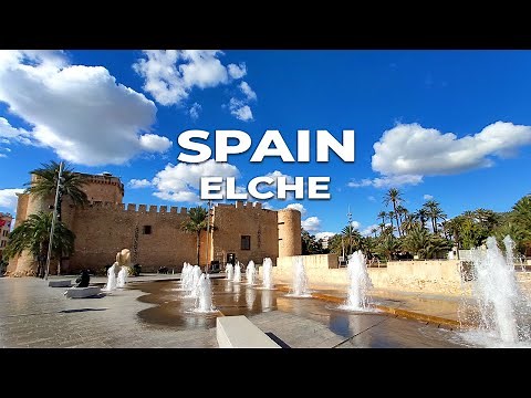 Elche Spain 🇪🇸 Walking Tour | Discover Costa Blanca 4K