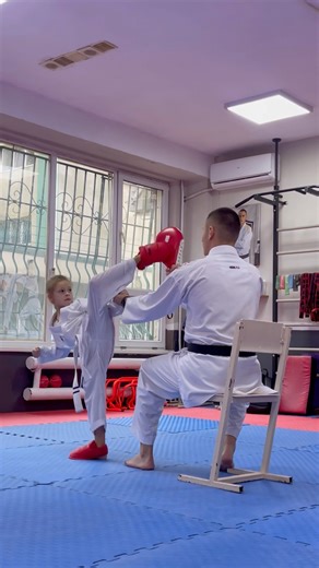 Little Warrior with Big Power! 🥋 Incredible Karate Kick Training 🔥