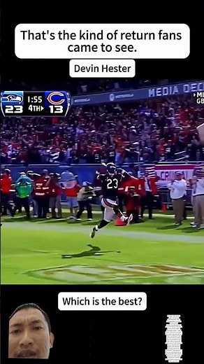 The Most Insane Kick Returns in NFL History! #NFL #Football #NFLHighlights #Sports #DevinHester