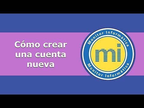 Cómo crear una cuenta nueva en Contabilidad