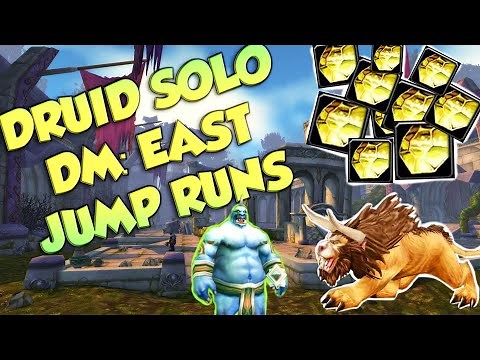 Dire Maul: East DRUID SOLO Jump Runs (Up to 150g+ per hour!!) | In Depth Guide