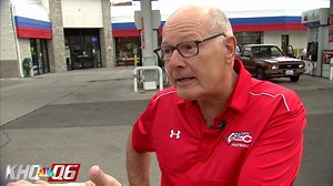50K views · 940 reactions | UPDATE: Yep! KHQ Ryan Overton ran into NBC's Harry Smith today at a gas station in downtown Spokane! Harry is a proud alum of Central College in Iowa and they are in town to play Whitworth University! Check out his interview here! Enjoy Spokane Harry! Thanks for chatting with us! | KHQ Local News | Facebook